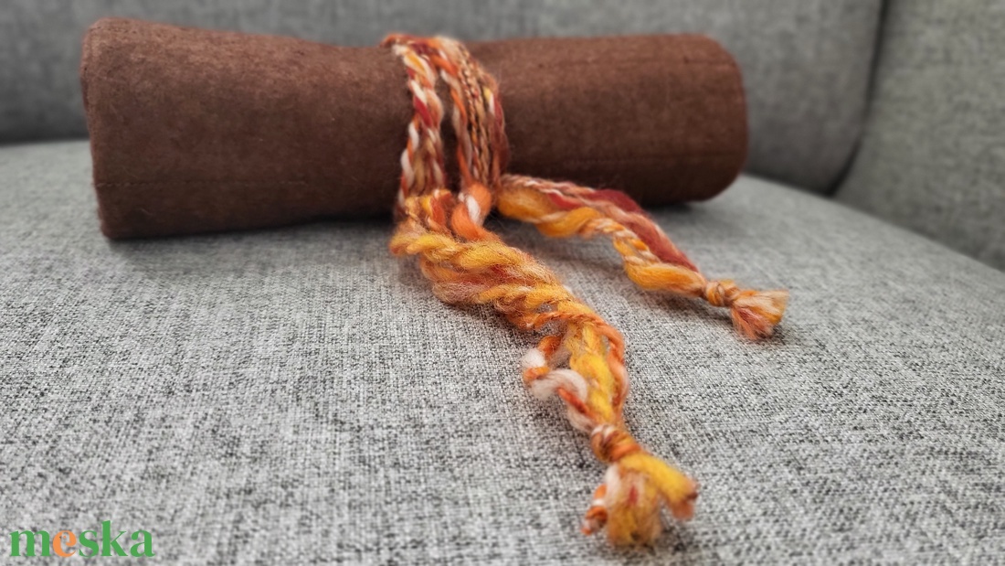 Krétatartó barna2 - táska & tok - variálható táska - Meska.hu