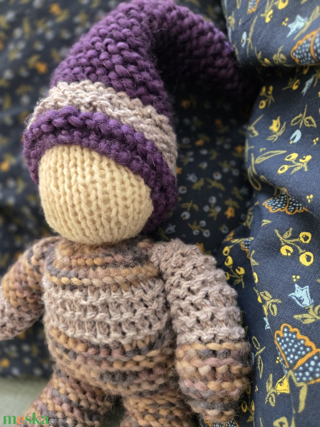 Kötött gyapjú manó lila - játék & sport - plüssállat & játékfigura - manó - Meska.hu Kötött gyapjú manó lila - játék & sport - plüssállat & játékfigura - manó - Meska.hu
