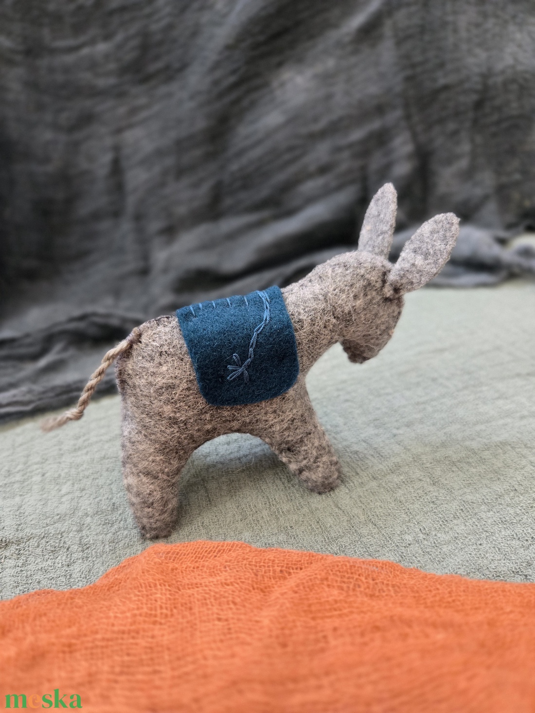 Filc csacsi - játék & sport - plüssállat & játékfigura - más figura - Meska.hu Filc csacsi - játék & sport - plüssállat & játékfigura - más figura - Meska.hu