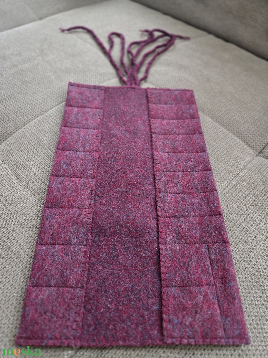 Krétatartó bordó - táska & tok - variálható táska - Meska.hu