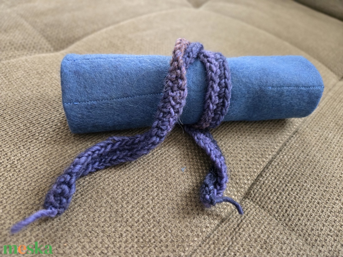 Krétatartó kék - táska & tok - variálható táska - Meska.hu