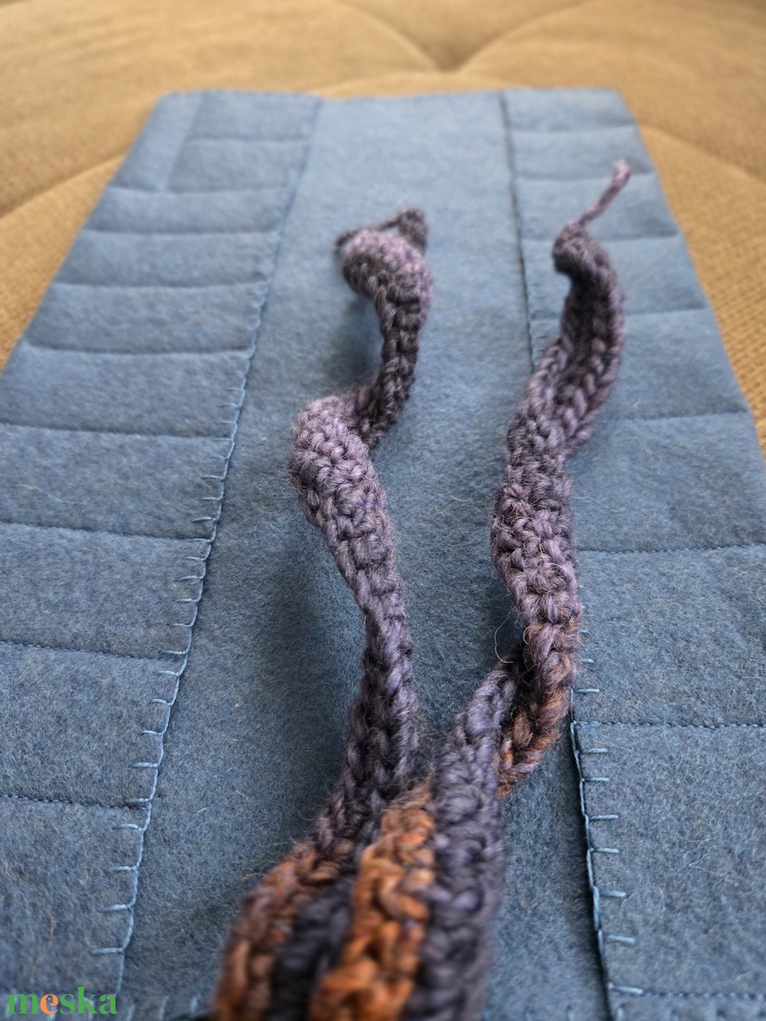 Krétatartó kék - táska & tok - variálható táska - Meska.hu