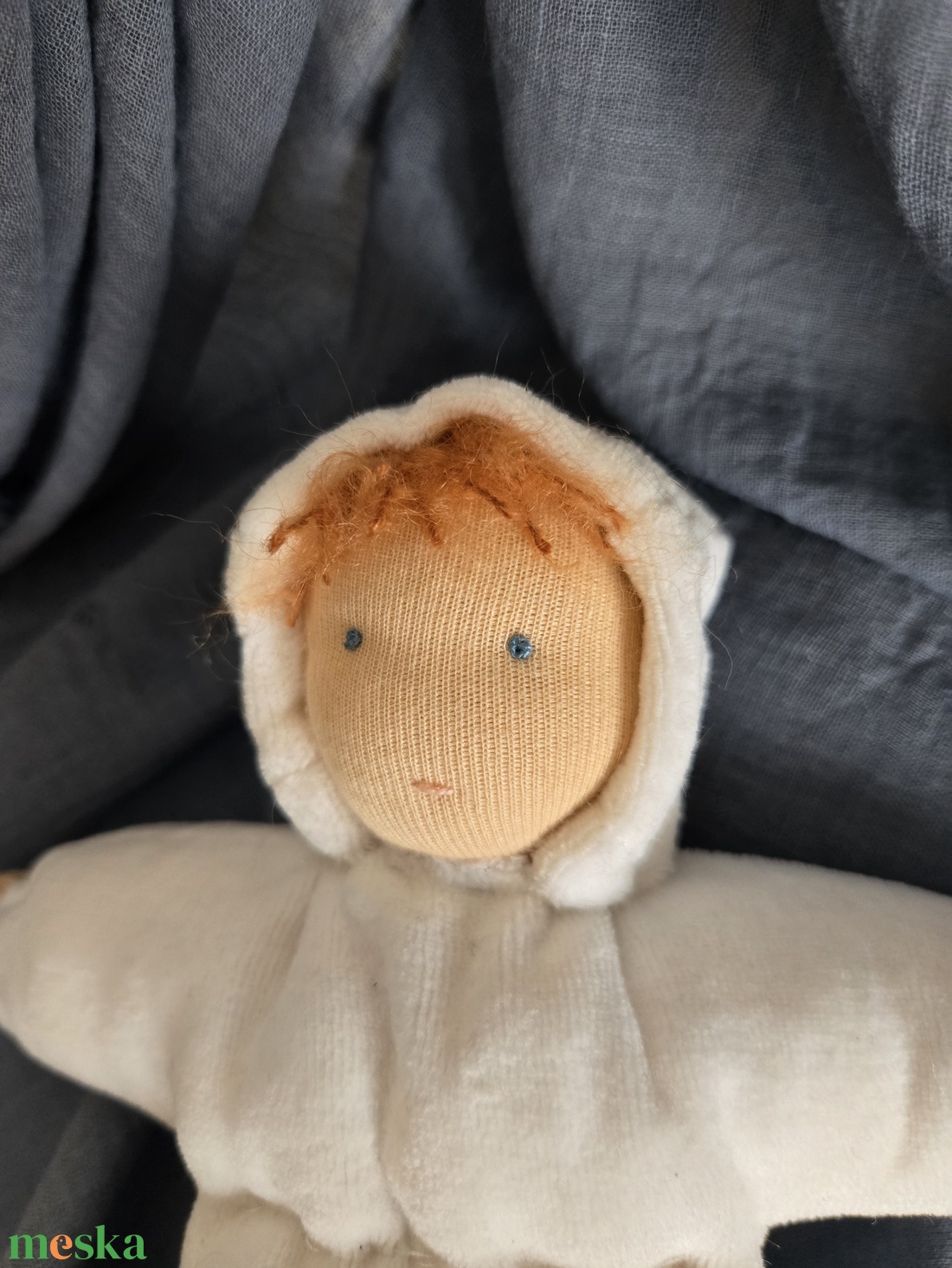 Waldorf baba plüss - baba - mama - baba játékok - waldorf játékok - Meska.hu