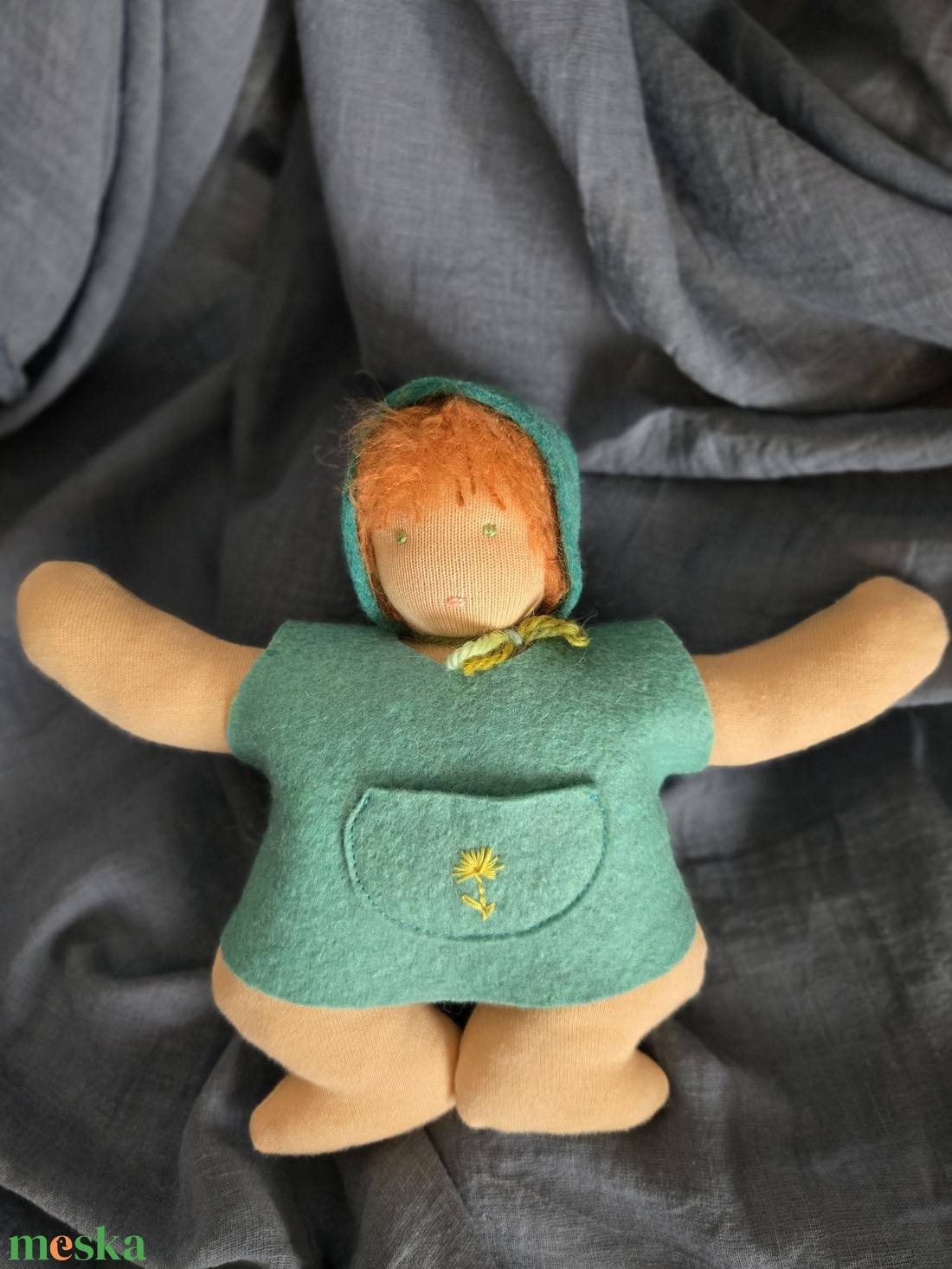 Waldorf csecsemő baba - baba - mama - baba játékok - waldorf játékok - Meska.hu