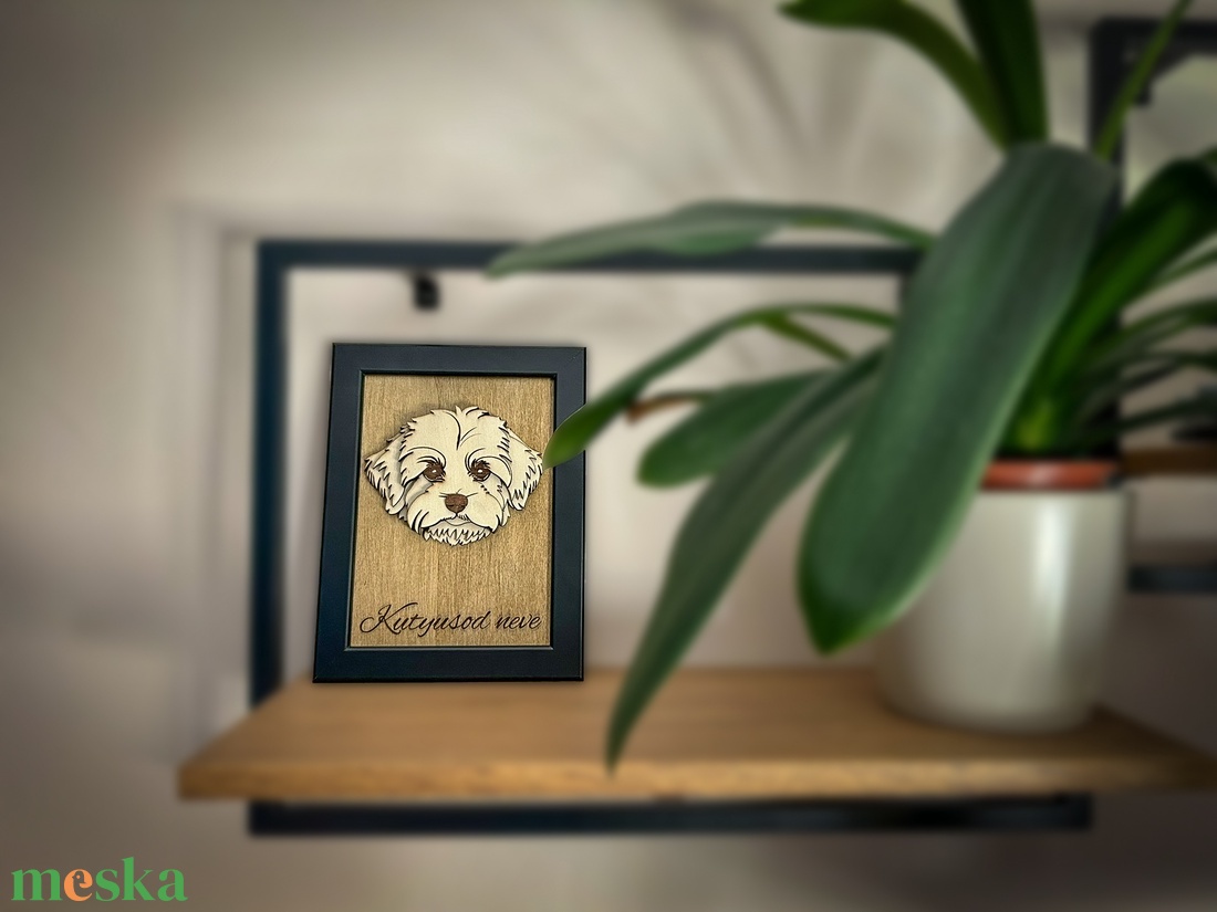 3D hatású lézervágott bichon havanese kutyaportré - otthon & életmód - dekoráció - kép & falikép - fából készült kép - Meska.hu 3D hatású lézervágott bichon havanese kutyaportré - otthon & életmód - dekoráció - kép & falikép - fából készült kép - Meska.hu