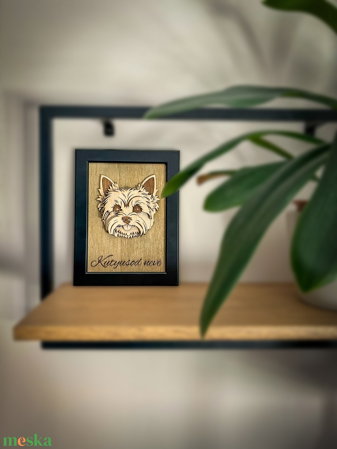3D hatású lézervágott yorkshire terrier kutyaportré - otthon & életmód - dekoráció - kép & falikép - fából készült kép - Meska.hu 3D hatású lézervágott yorkshire terrier kutyaportré - otthon & életmód - dekoráció - kép & falikép - fából készült kép - Meska.hu