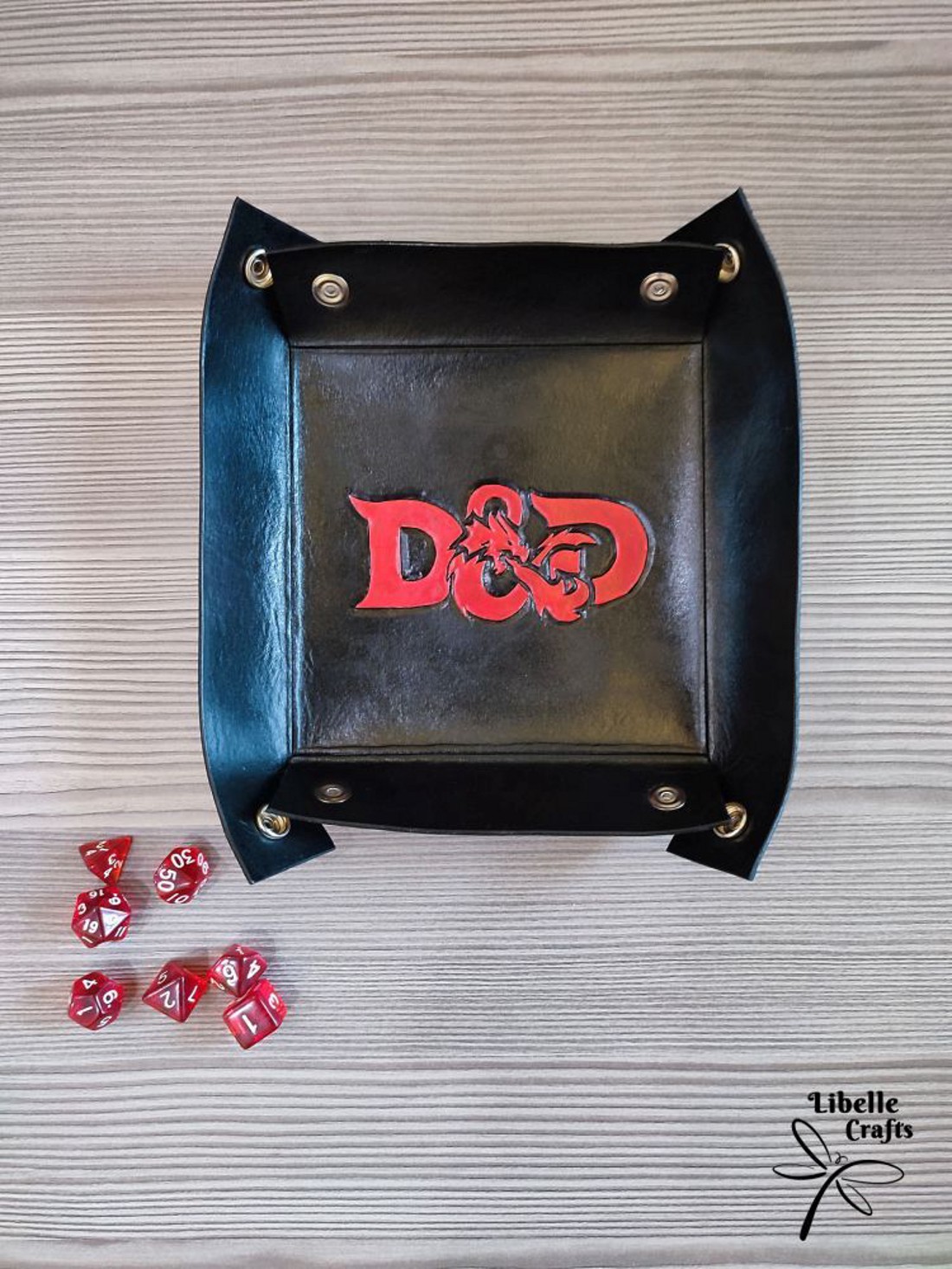 Dungeons and Dragons kockadobó tálca (teljes szimbólum) - játék & sport - táblajáték és kártyajáték - társasjátékok - dobókocka - Meska.hu