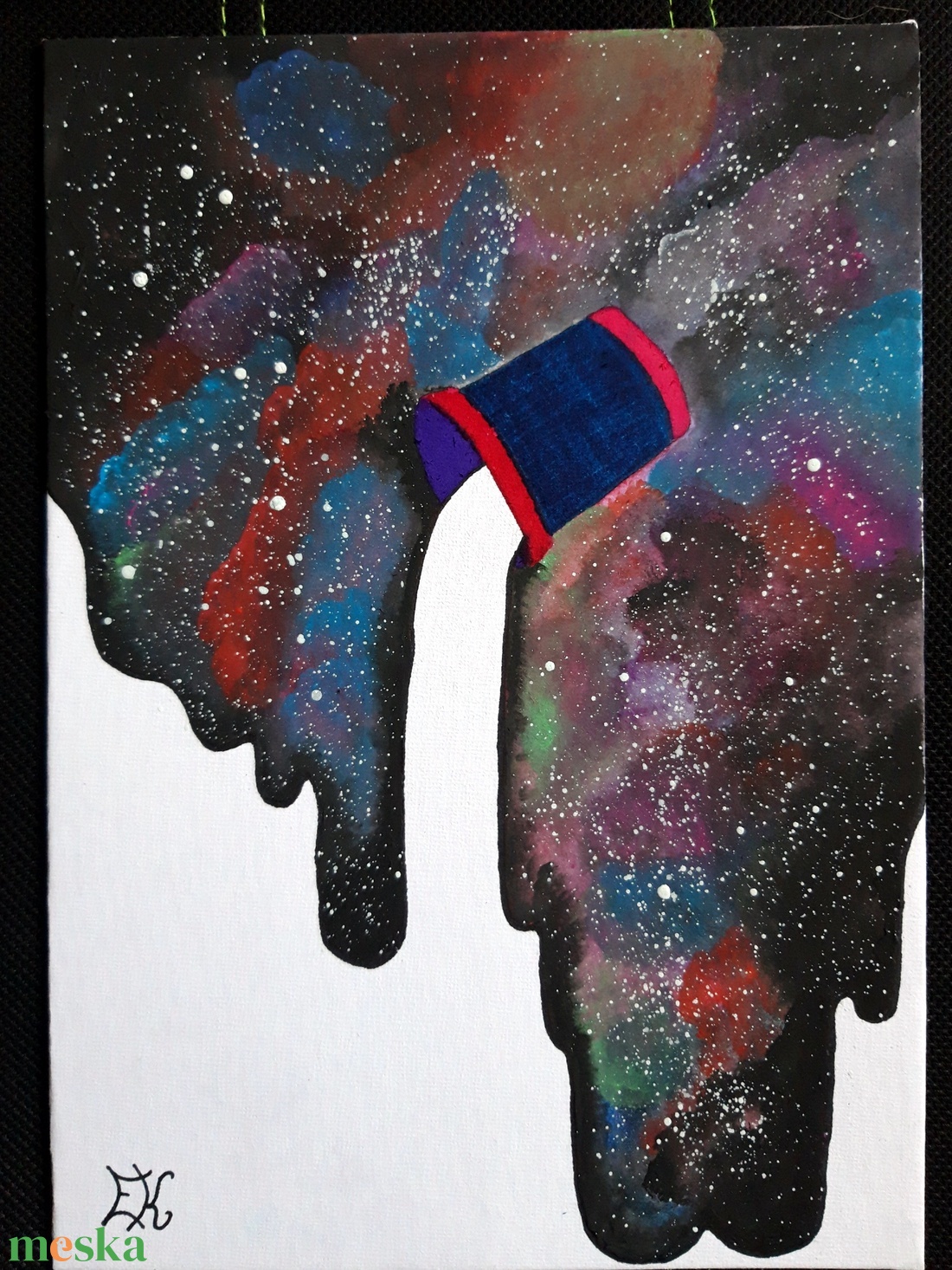 A galaxis születése - művészet - festmény - akvarell - Meska.hu A galaxis születése - művészet - festmény - akvarell - Meska.hu