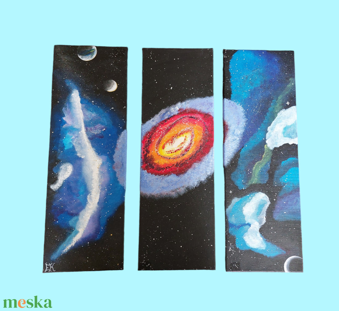 Egy galaxis születése - művészet - festmény - akril - Meska.hu Egy galaxis születése - művészet - festmény - akril - Meska.hu