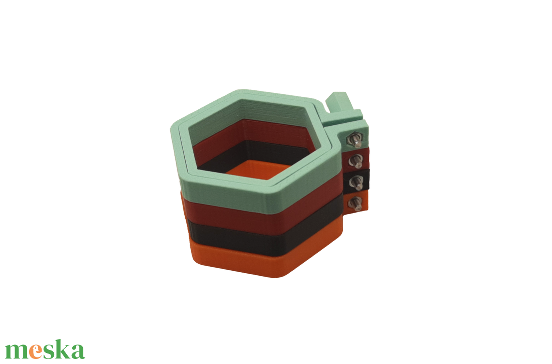 Hexagon Mini hímzőráma, 5 cm - kellékek & szerszámok - szerszámok, eszközök - egyéb szerszám, eszköz - Meska.hu
