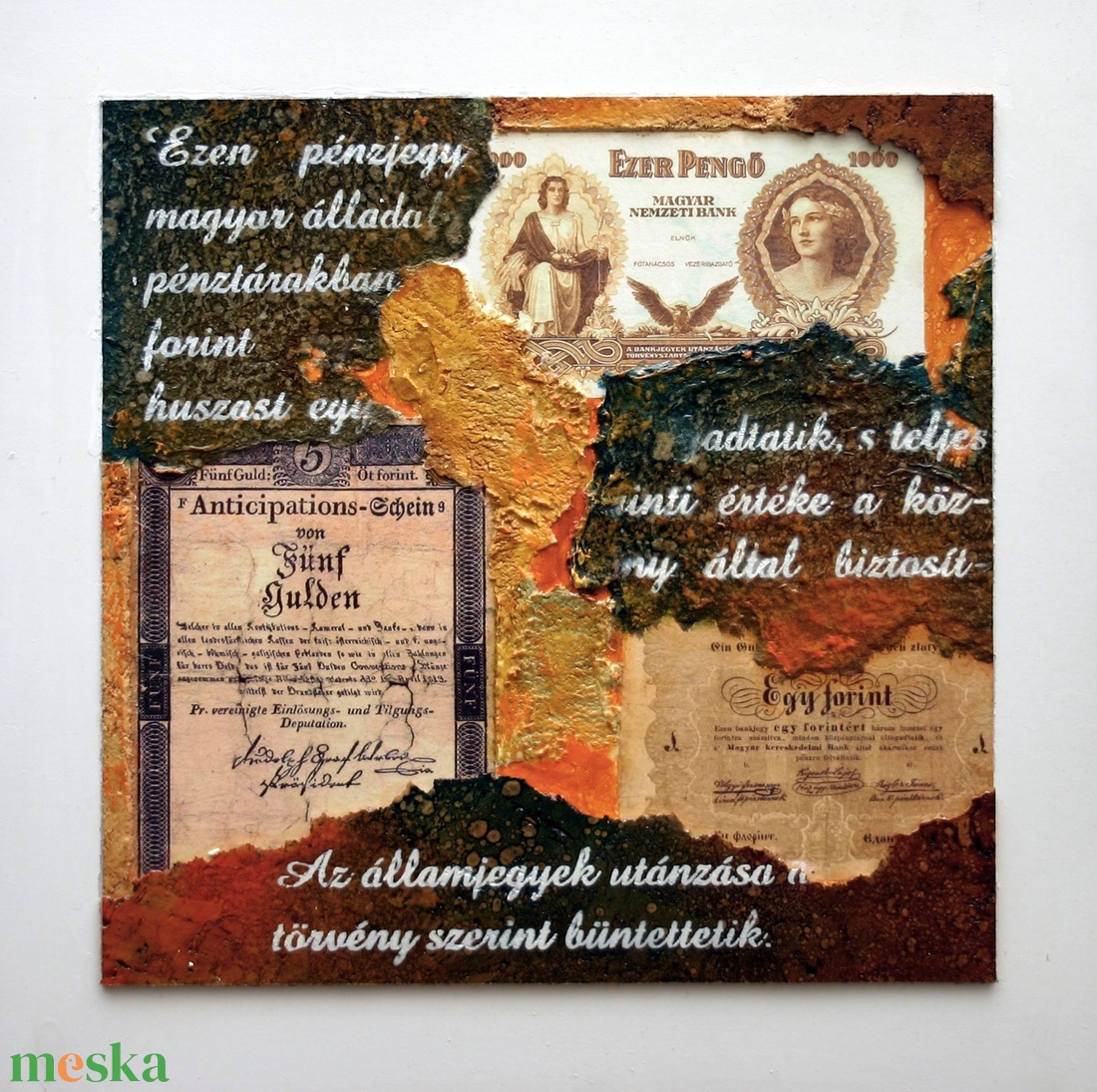 Lantos György: Money II - művészet - festmény - olajfestmény - Meska.hu Lantos György: Money II - művészet - festmény - olajfestmény - Meska.hu