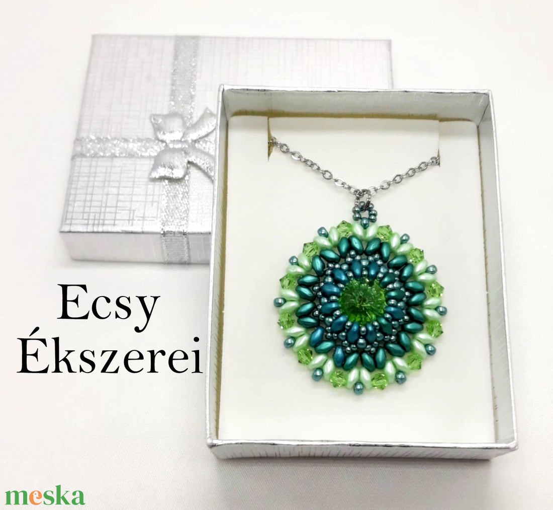 Rivoli medál - ékszer - ékszerszett - Meska.hu Rivoli medál - ékszer - ékszerszett - Meska.hu