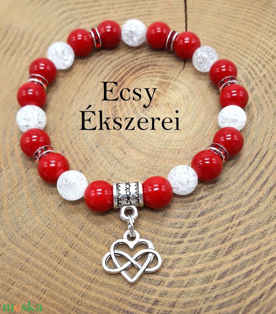 Ásvány karkötő  - ékszer - karkötő - ásványkarkötő - Meska.hu