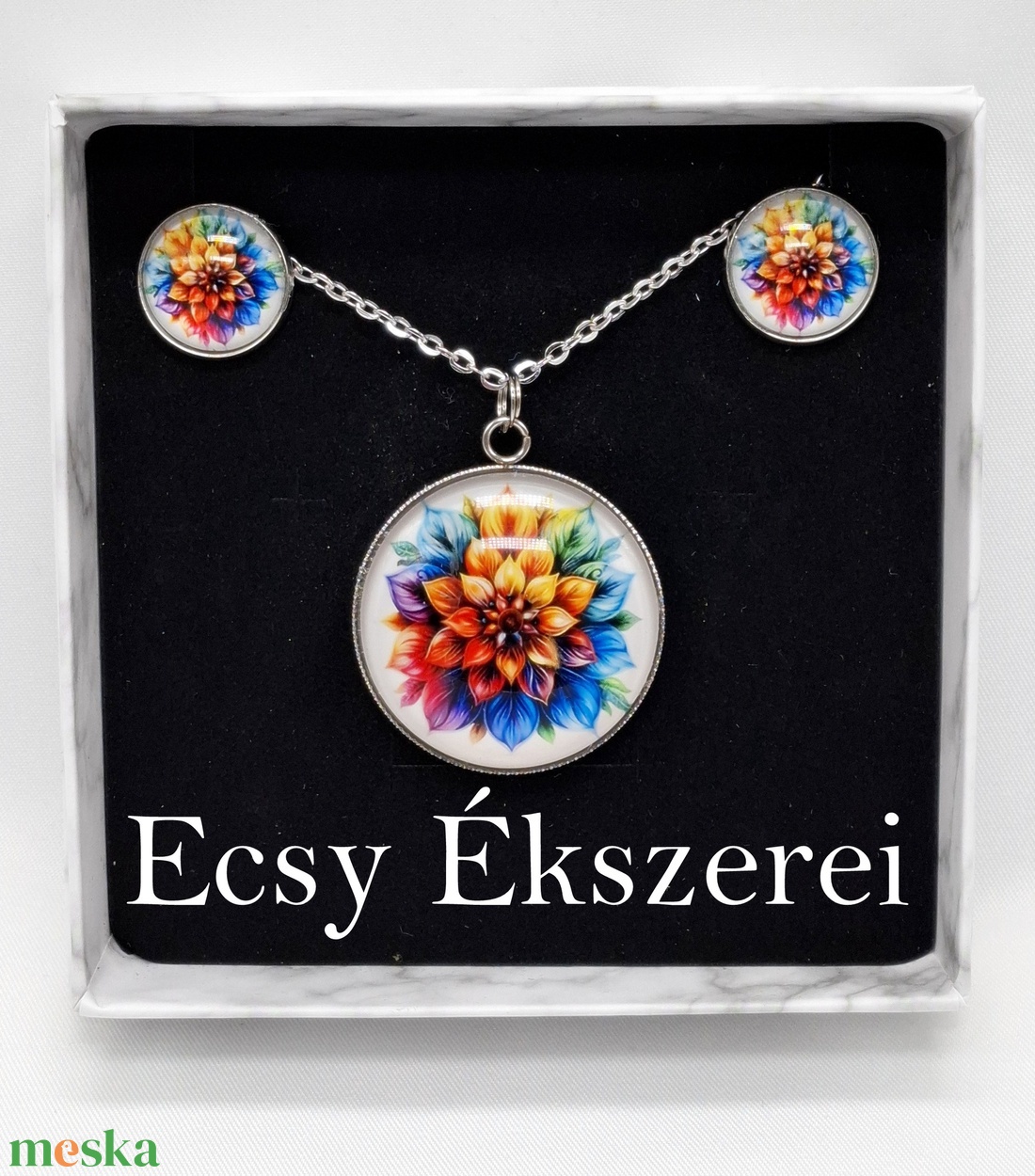 Üveglencsés ékszerek ,láncok - ékszer - ékszerszett - Meska.hu Üveglencsés ékszerek ,láncok - ékszer - ékszerszett - Meska.hu