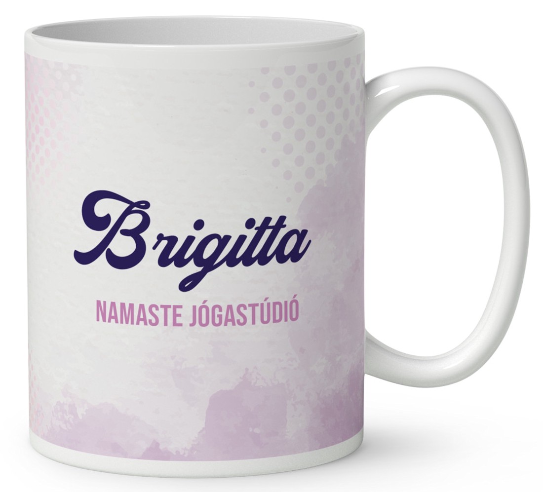 Névvel kérhető - Jóga manó OHM mintás bögre - otthon & életmód - konyhafelszerelés, tálalás - tálalás - bögre & csésze - Meska.hu