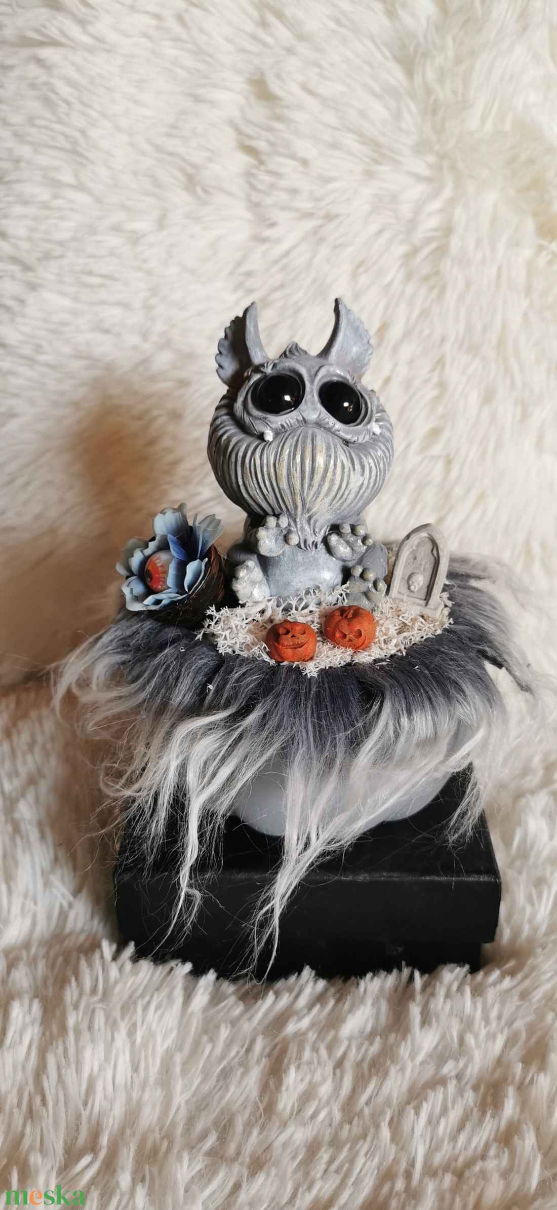 Szörnyecske - otthon & életmód - dekoráció - halloween - halloweeni asztaldísz - Meska.hu Szörnyecske - otthon & életmód - dekoráció - halloween - halloweeni asztaldísz - Meska.hu