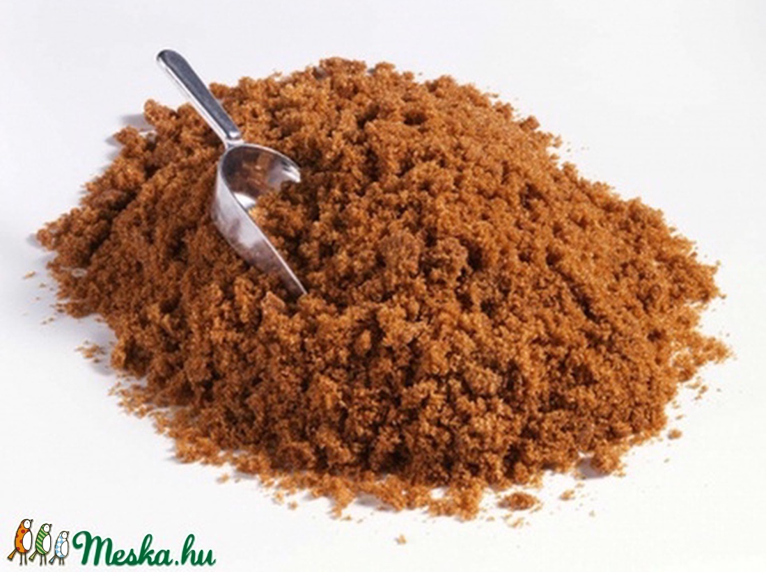 Shea vajas Kókuszvirág-cukros bőrradír kecsketejjel és Argan olajjal -  - Meska.hu