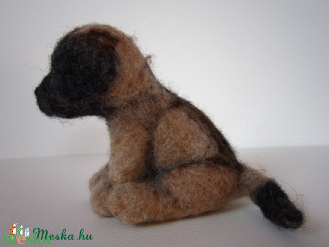 Leonbergi kölyök kutya nemezből  -  - Meska.hu