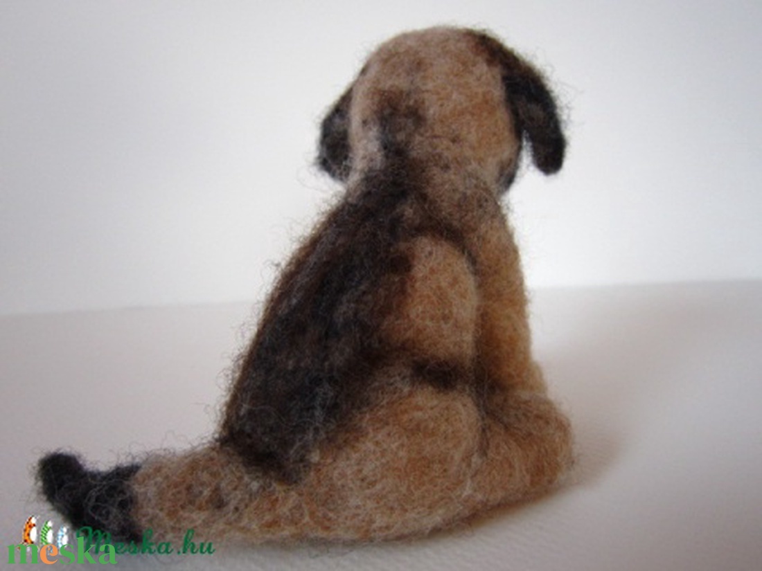 Leonbergi kölyök kutya nemezből  -  - Meska.hu