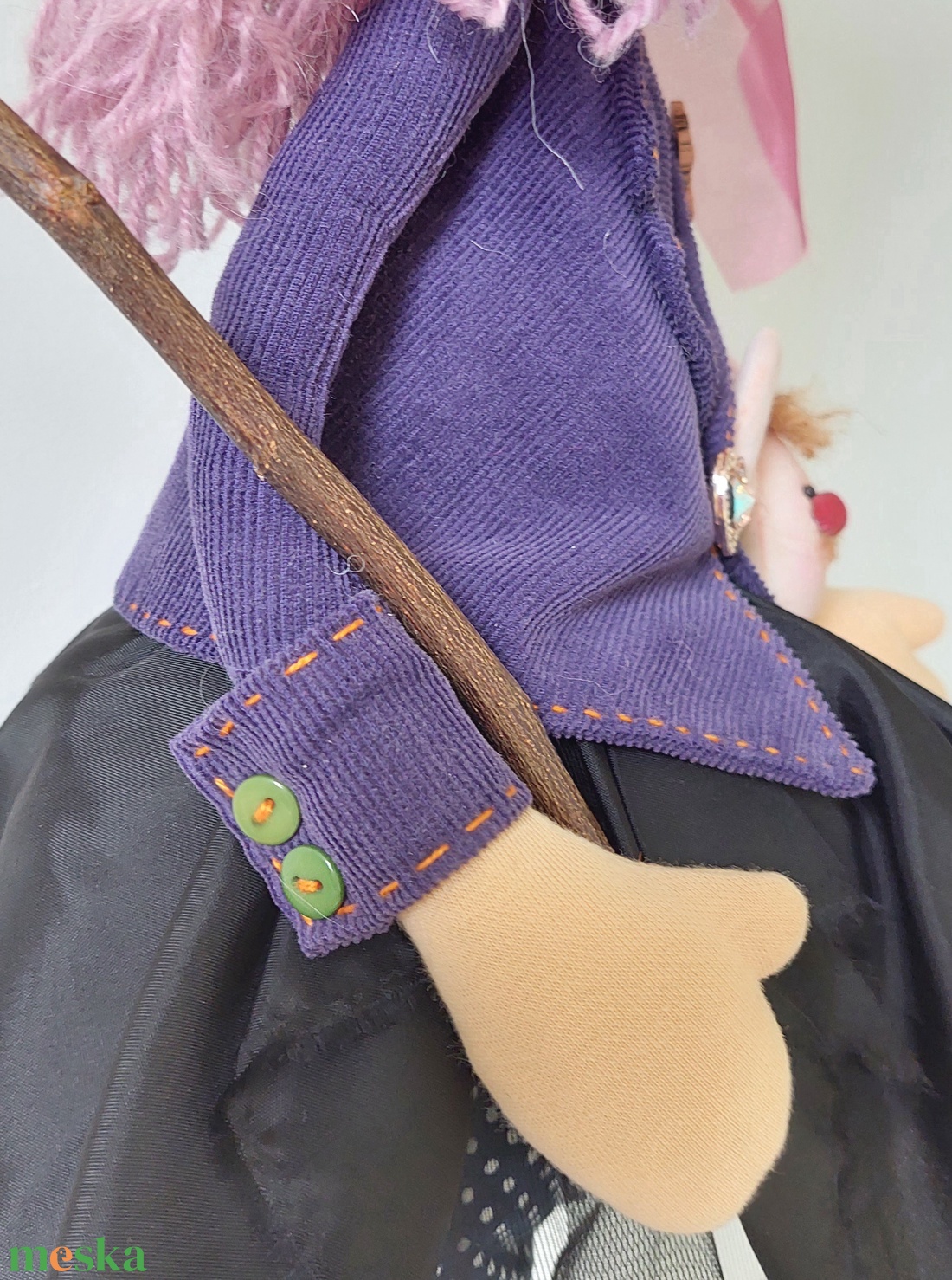 Halloween boszorkány dekoráció - halloweeni figurák - halloweeni figurák - Meska.hu