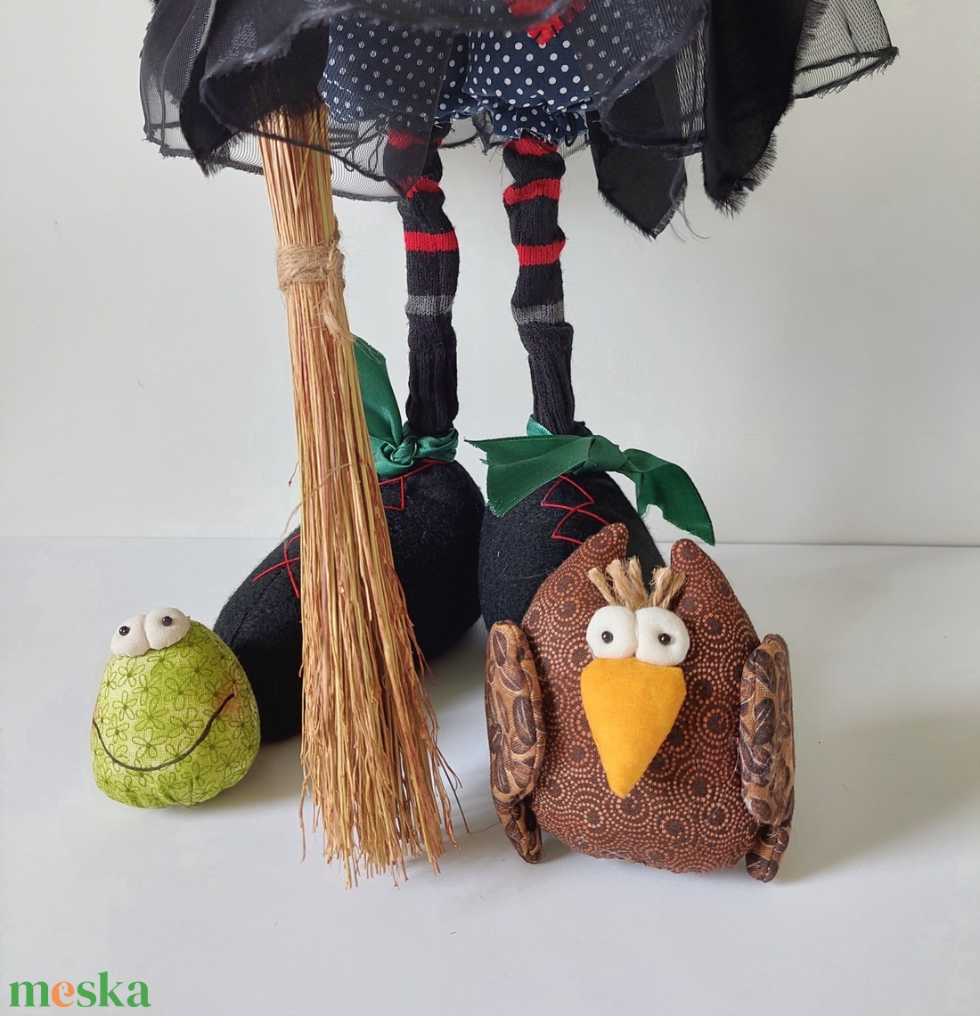 Halloween boszorkány dekoráció - halloweeni figurák - halloweeni figurák - Meska.hu