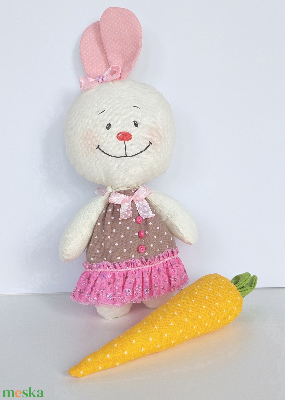 Mini nyuszi répával - játék & sport - plüssállat & játékfigura - nyuszi - Meska.hu Mini nyuszi répával - játék & sport - plüssállat & játékfigura - nyuszi - Meska.hu