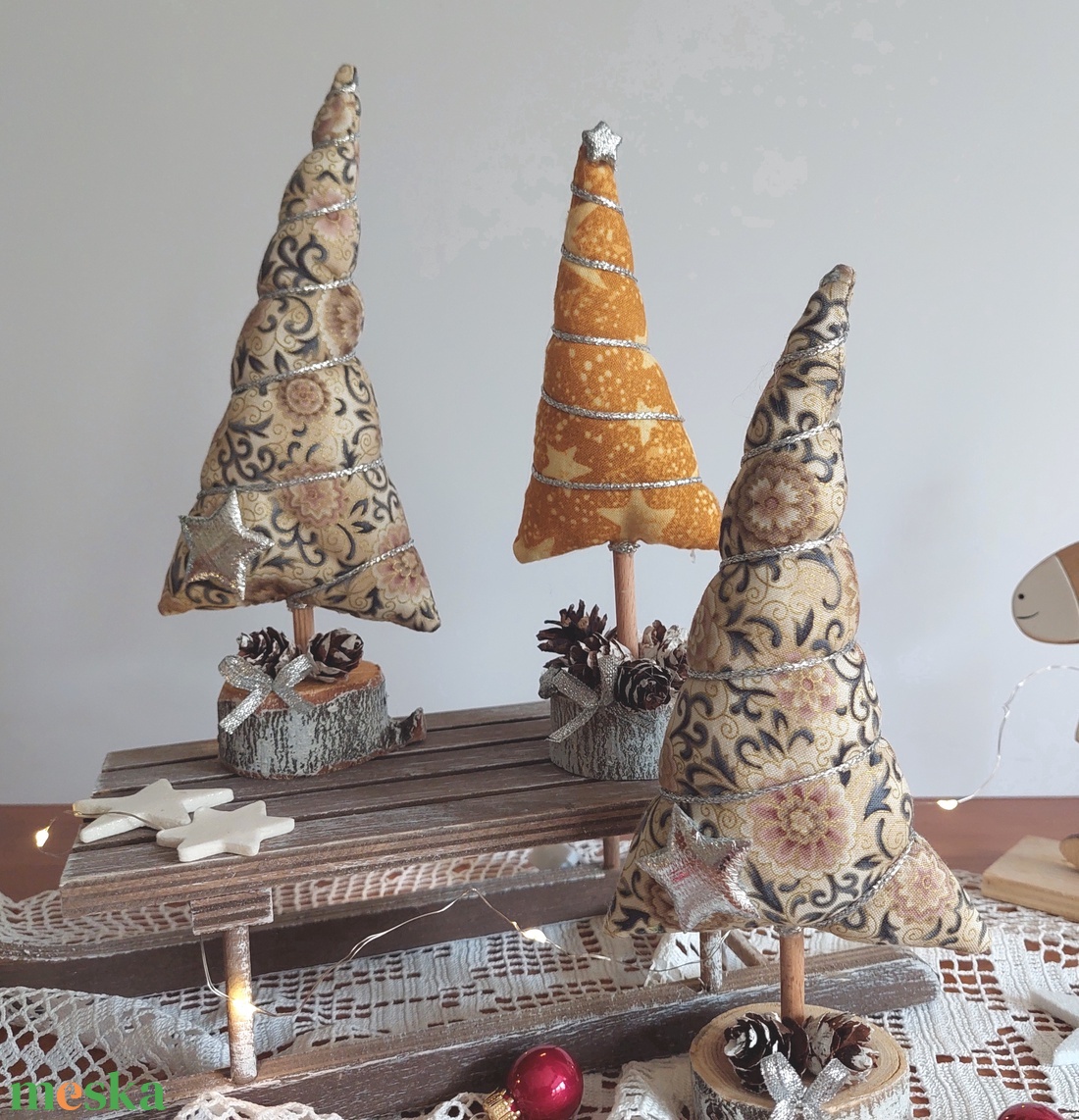 Textil karácsonyfa -  - Meska.hu Textil karácsonyfa -  - Meska.hu