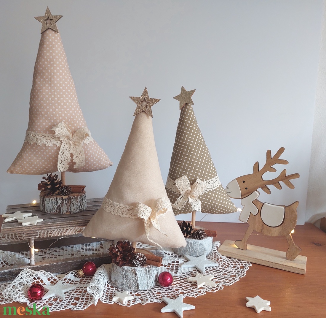 Textil karácsonyfa -  - Meska.hu Textil karácsonyfa -  - Meska.hu