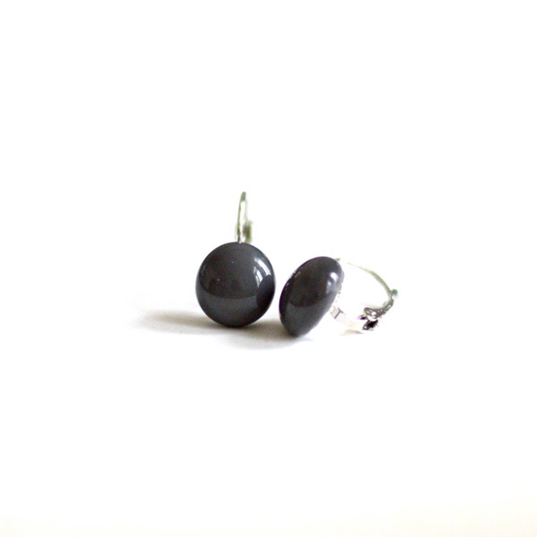Kapcsos üveg fülbevaló -  - Meska.hu