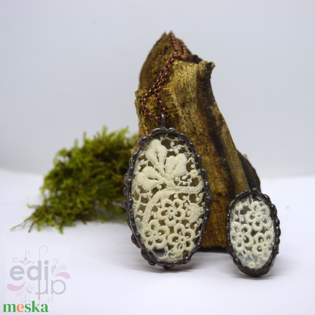 Tiffany-Antik csipke  ékszerszett - ékszer - ékszerszett - Meska.hu