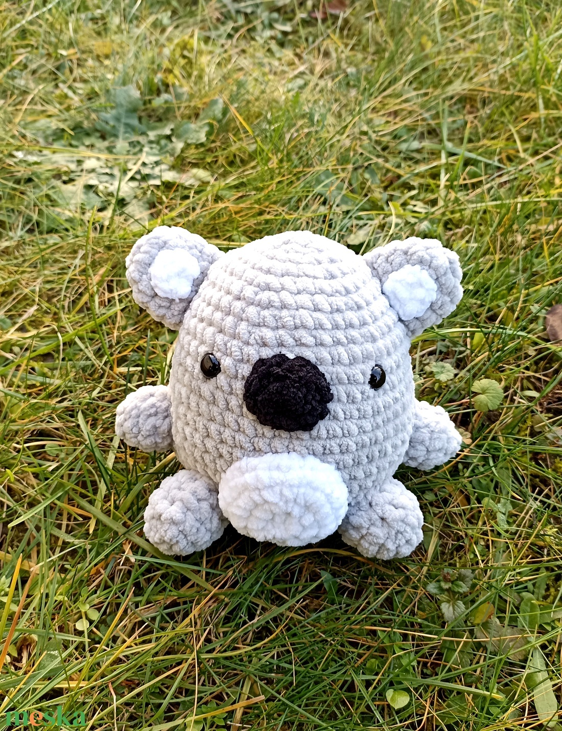 Cuki horgolt plüss koala - játék & sport - plüssállat & játékfigura - más figura - Meska.hu