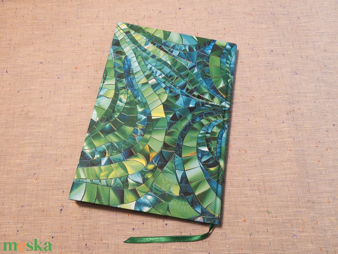 A/5 2026 Határidőnapló tollas, zöld-lék - otthon & életmód - papír, írószer - naptár & tervező - Meska.hu