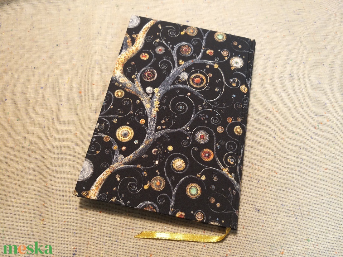 A/5 2026 Határidőnapló életfás, tollas - otthon & életmód - papír, írószer - naptár & tervező - Meska.hu