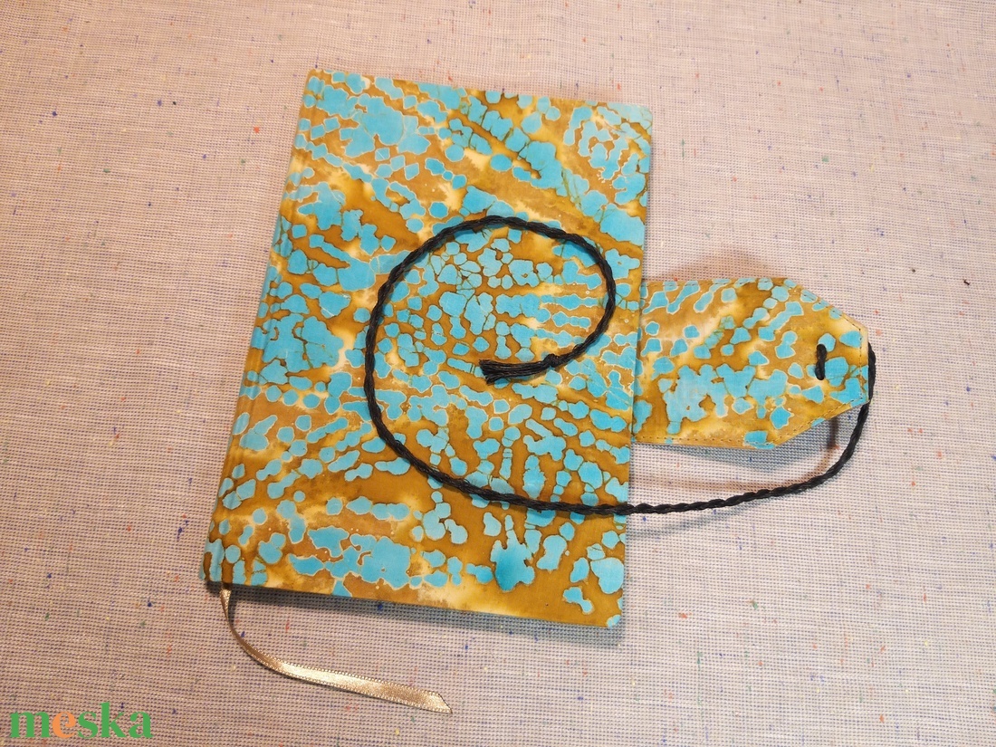 A/5 2026 Határidőnapló bőrpántos-gombos - otthon & életmód - papír, írószer - naptár & tervező - Meska.hu