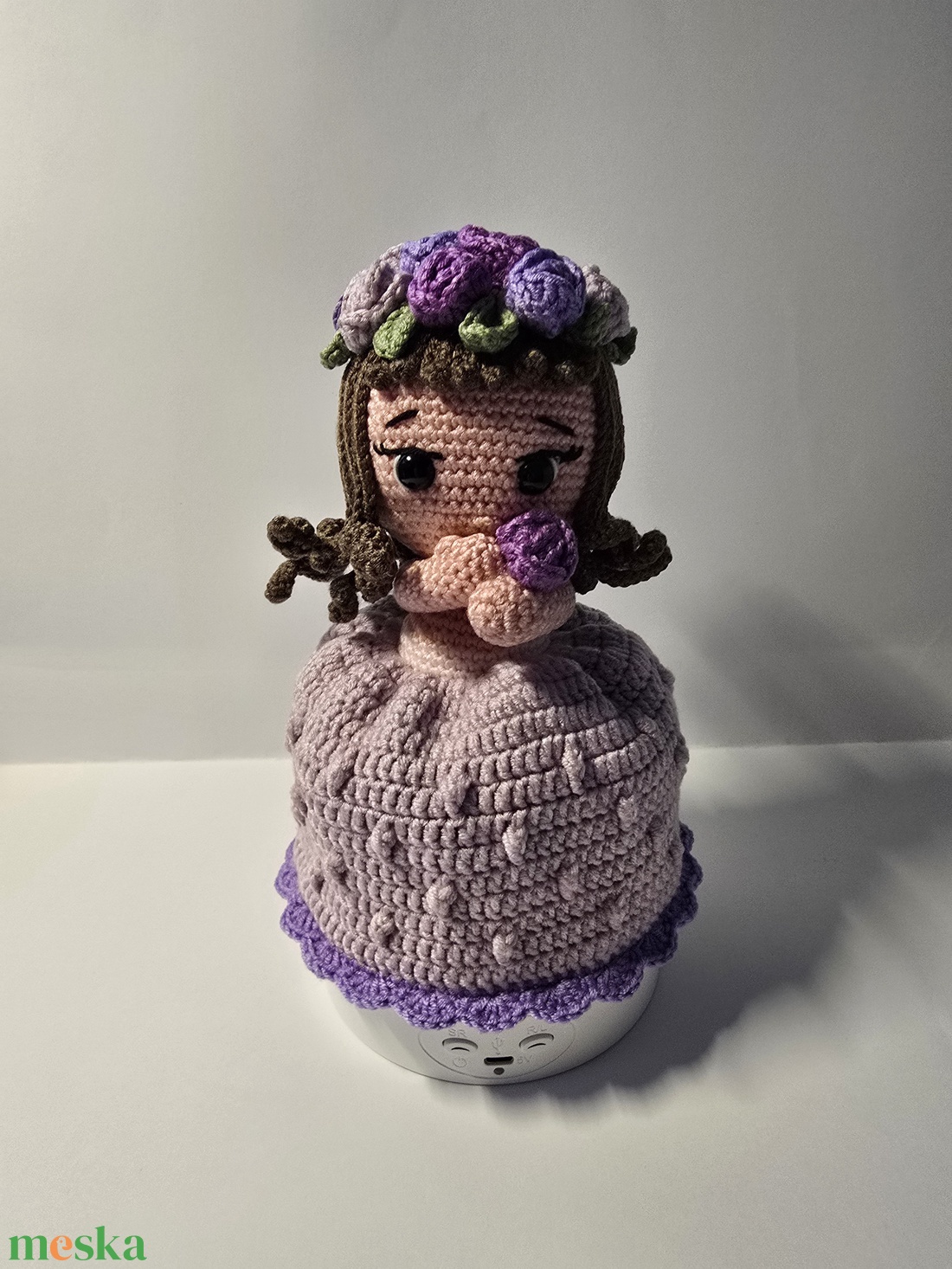 Horgolt virágcsokor baba - játék & sport - baba & babaház - baba - Meska.hu