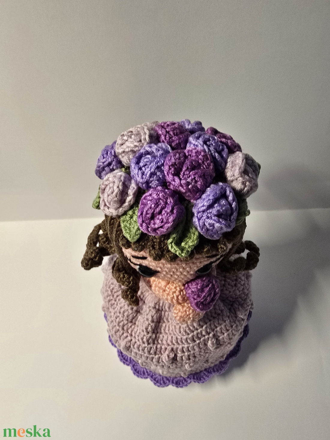 Horgolt virágcsokor baba - játék & sport - baba & babaház - baba - Meska.hu