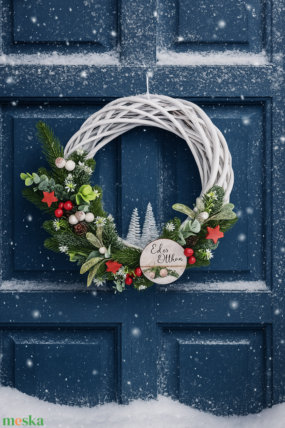 Téli Édes Otthon ajtódísz-egy kis varázs az otthonodba - karácsony - karácsonyi lakásdekoráció - karácsonyi ajtódíszek - Meska.hu Téli Édes Otthon ajtódísz-egy kis varázs az otthonodba - karácsony - karácsonyi lakásdekoráció - karácsonyi ajtódíszek - Meska.hu