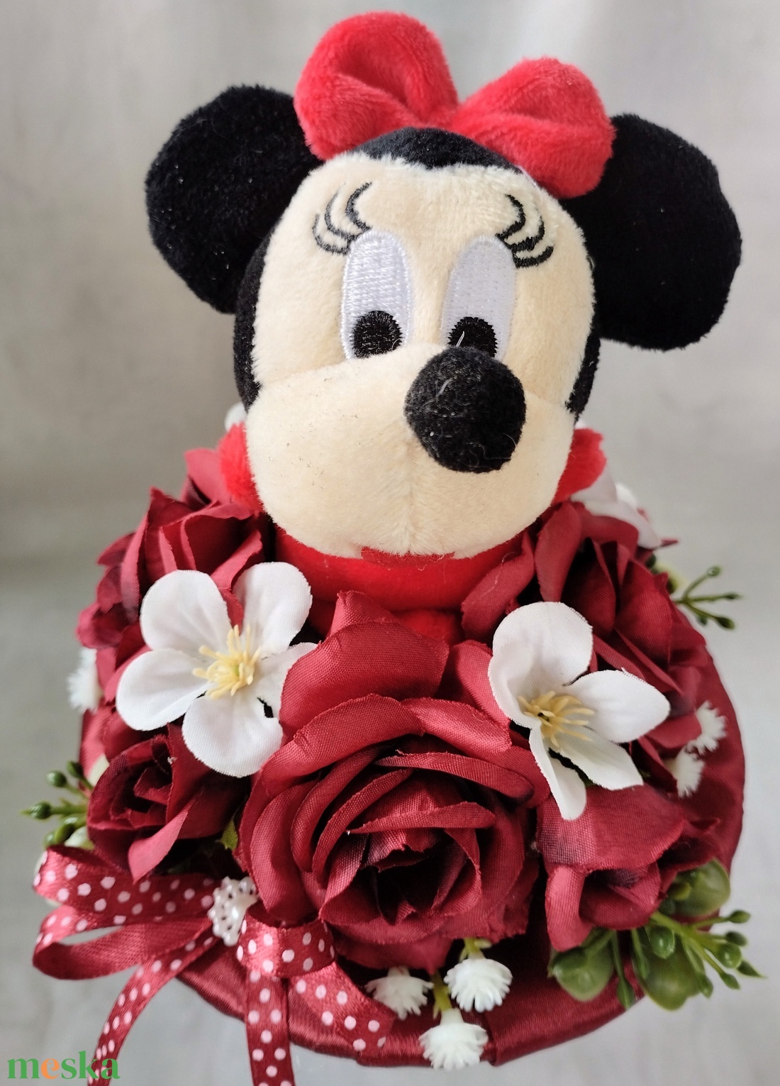 Minnie egeres ovis ballagási csokor  - otthon & életmód - virágdekoráció - virágok - virágcsokor - Meska.hu