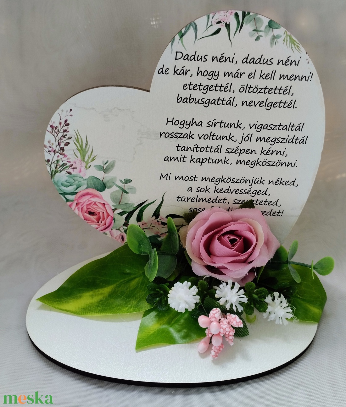 Búcsúajándék dadus néniknek - otthon & életmód - virágdekoráció - virágok - virágbox - Meska.hu