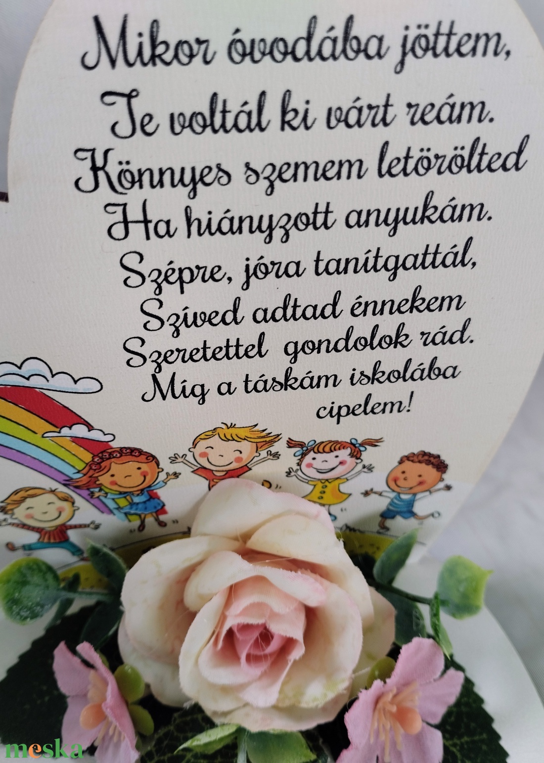 Búcsúajándék óvónéniknek - otthon & életmód - dekoráció - asztal és polc dekoráció - asztaldísz - Meska.hu