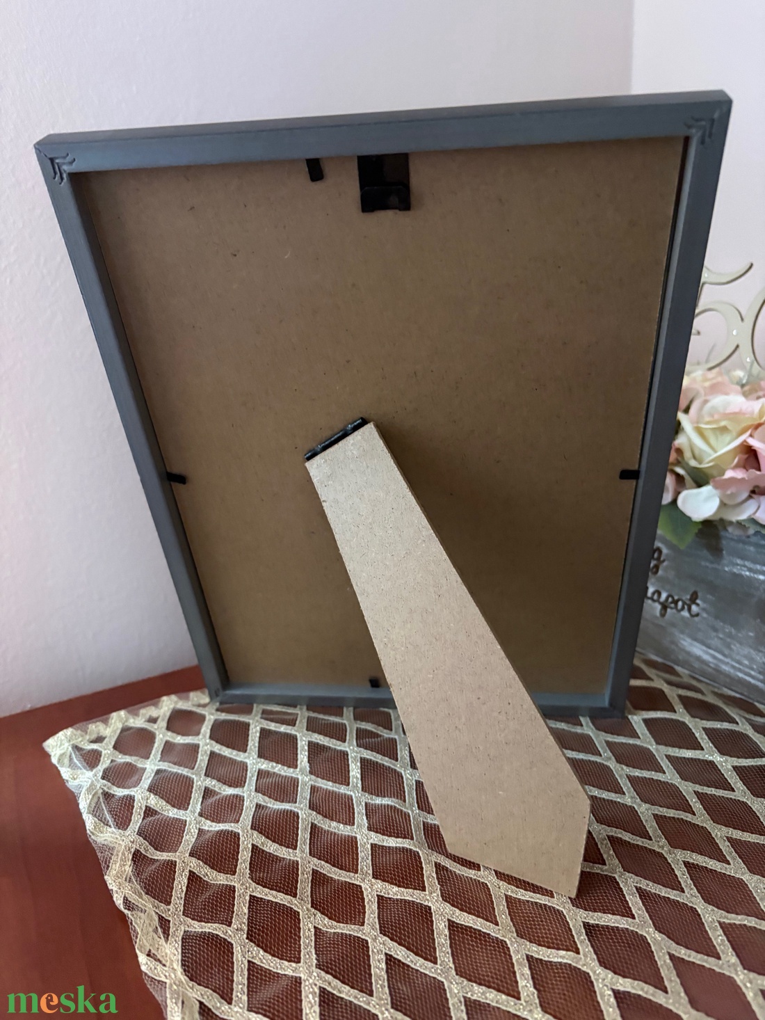 Üvegfestett keretes kép - művészet - festmény - üvegfestmény - Meska.hu