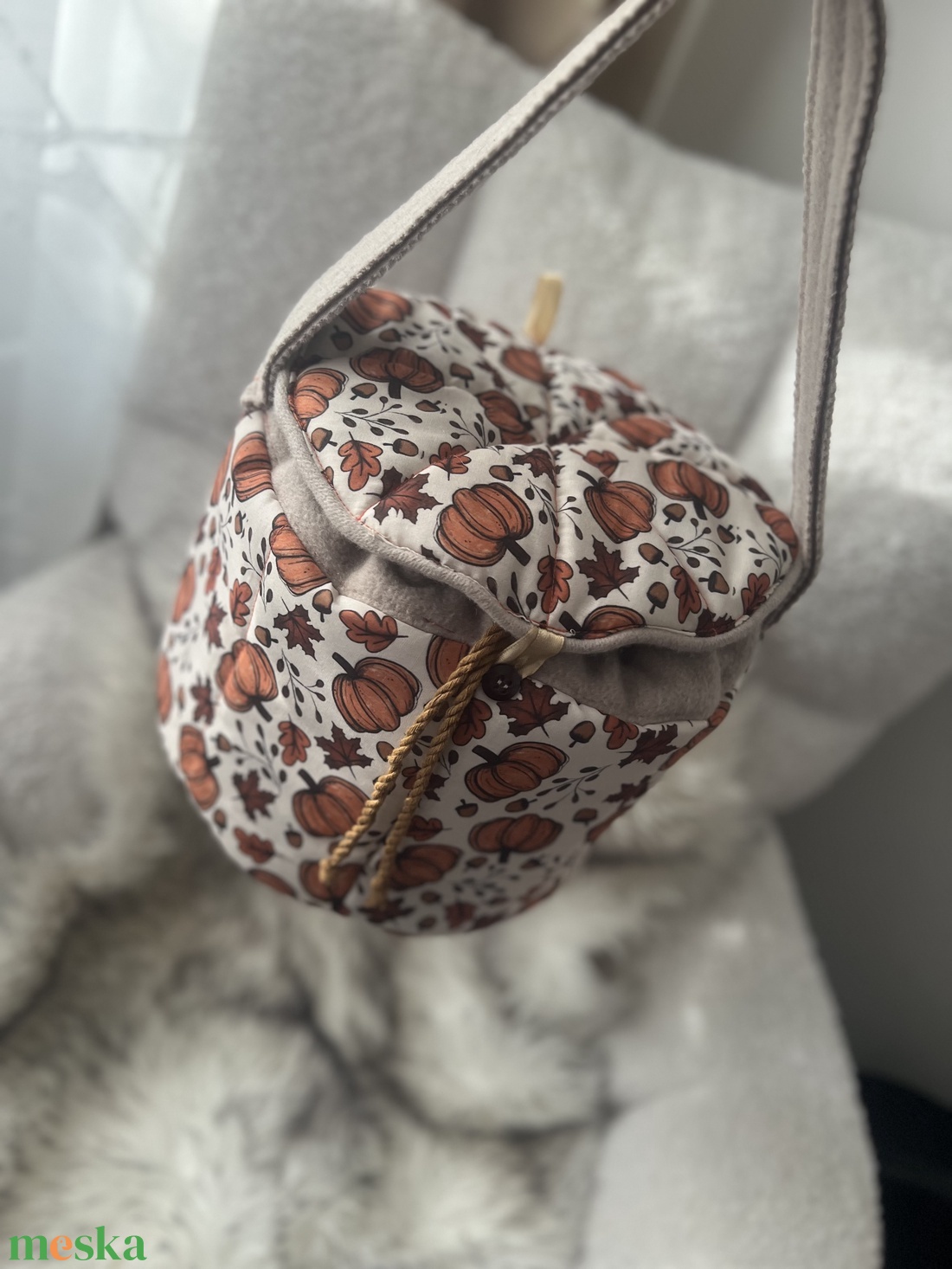 Őszi tároló - otthon & életmód - tárolás & rendszerezés - tárolókosár - Meska.hu