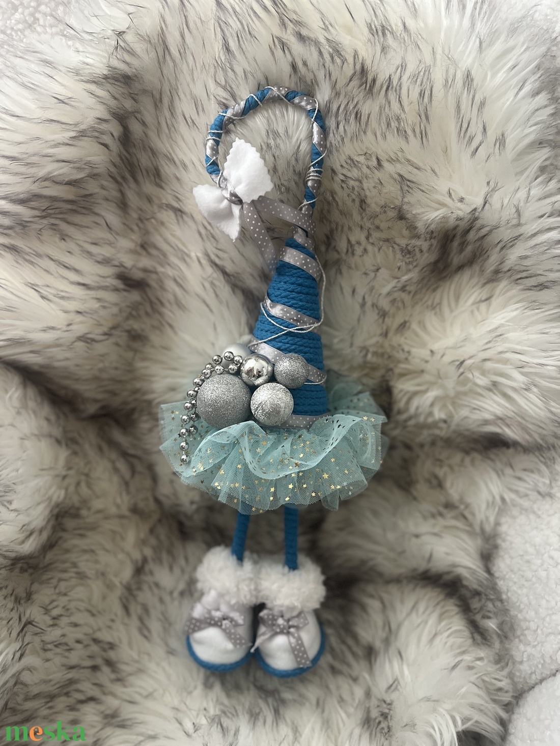 Karácsonyi manó - karácsony - karácsonyi lakásdekoráció - karácsonyi lakásdíszek - Meska.hu