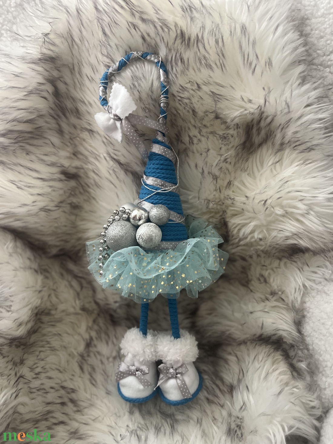 Karácsonyi manó - karácsony - karácsonyi lakásdekoráció - karácsonyi lakásdíszek - Meska.hu