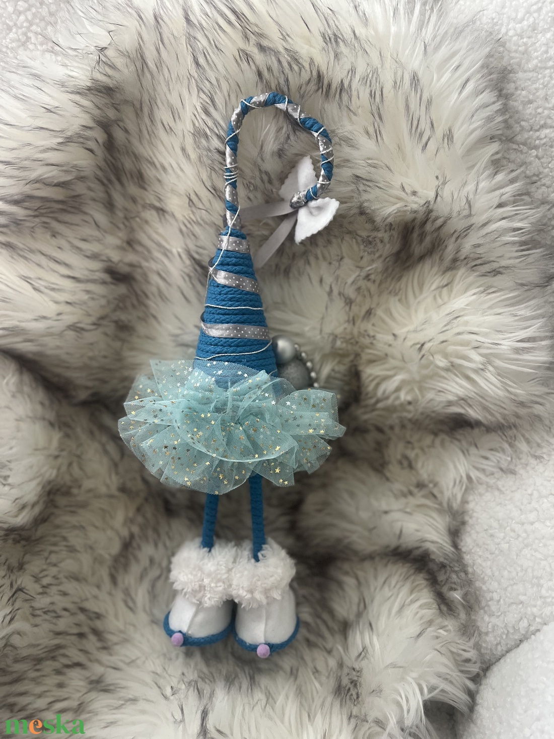 Karácsonyi manó - karácsony - karácsonyi lakásdekoráció - karácsonyi lakásdíszek - Meska.hu