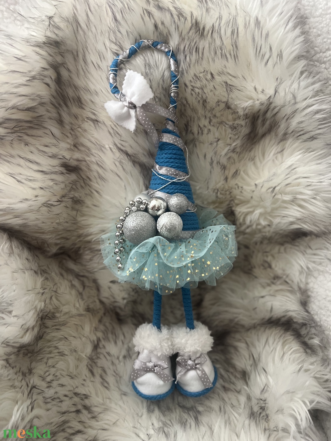 Karácsonyi manó - karácsony - karácsonyi lakásdekoráció - karácsonyi lakásdíszek - Meska.hu