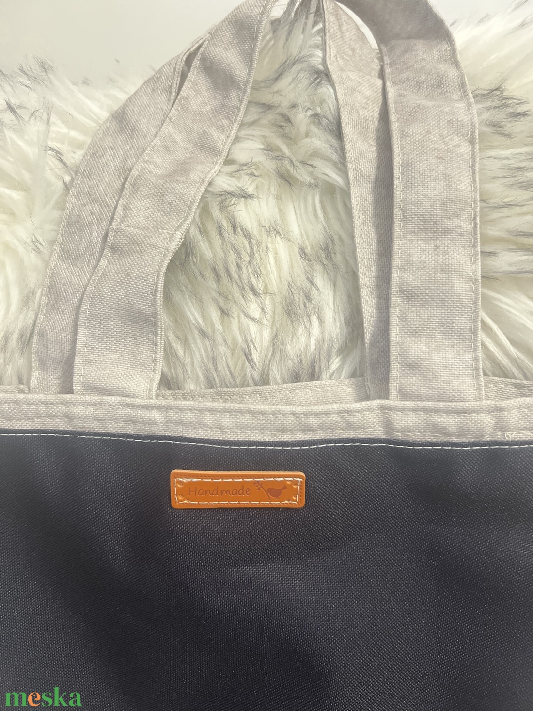 Tacskós szatyor - táska & tok - bevásárlás & shopper táska - shopper, textiltáska, szatyor - Meska.hu