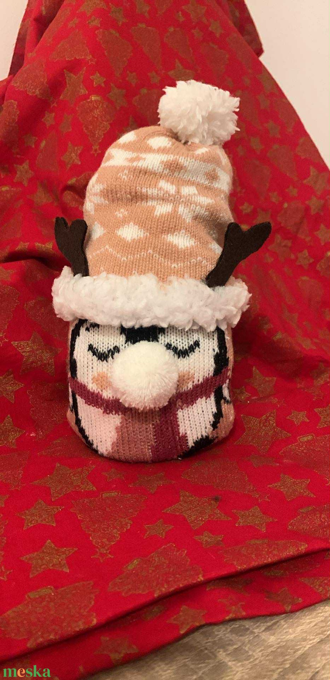 Karácsonyi figura - karácsony - karácsonyi lakásdekoráció - karácsonyi lakásdíszek - Meska.hu