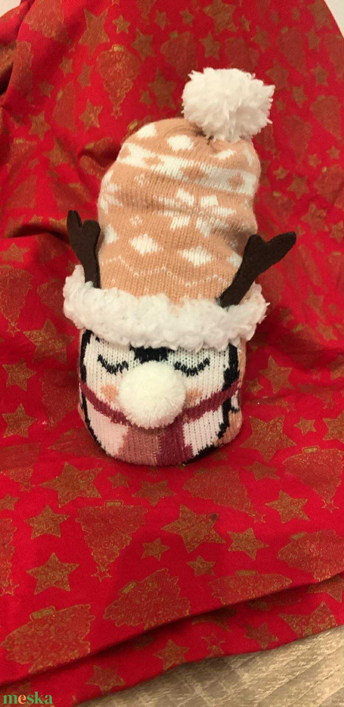 Karácsonyi figura - karácsony - karácsonyi lakásdekoráció - karácsonyi lakásdíszek - Meska.hu