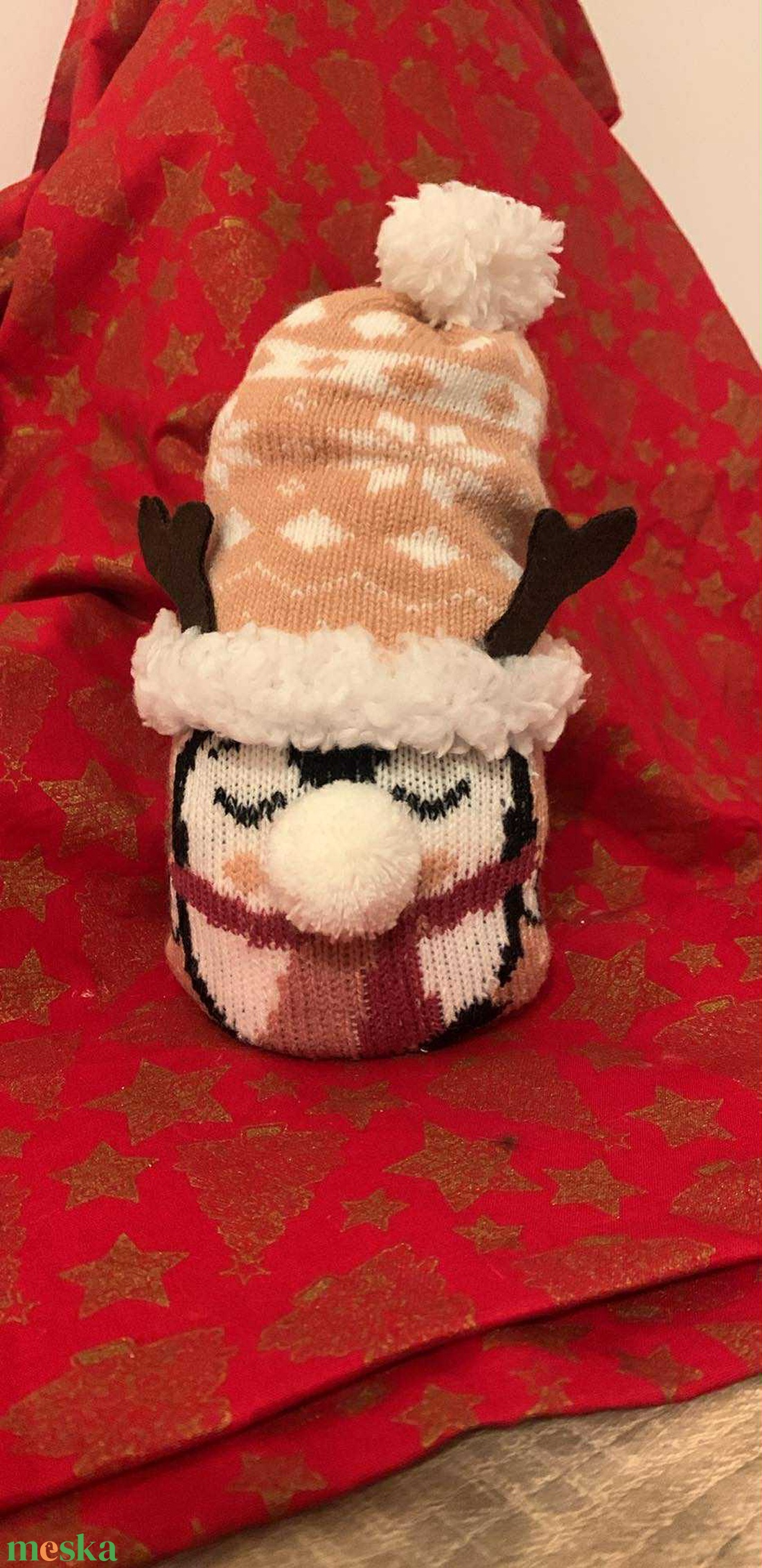 Karácsonyi figura - karácsony - karácsonyi lakásdekoráció - karácsonyi lakásdíszek - Meska.hu